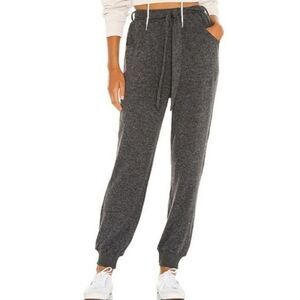 Majorelle Revolve Womens Small Missy High Waist Charcoal Gray Jogger Pants